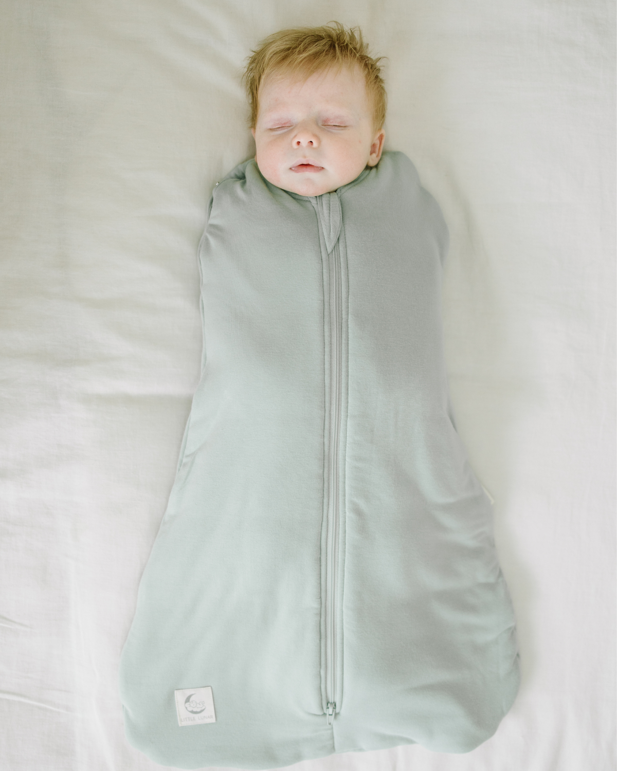 Gigoteuse d’emmaillotage 2-en-1 en bambou pour bébés (0–6 mois)