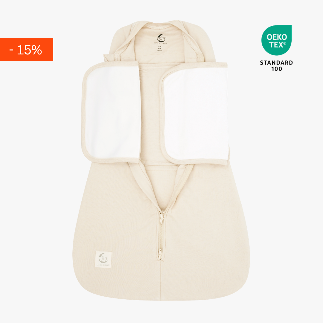 2-in-1 Bamboo Swaddle Sleeping Bag for Newborns & Infants