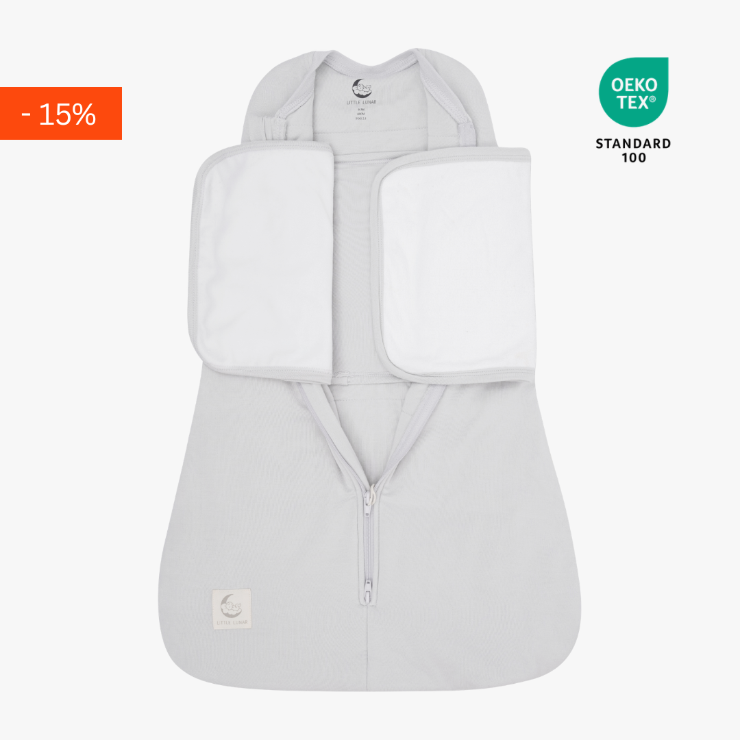 2-in-1 Bamboo Swaddle Sleeping Bag for Newborns & Infants