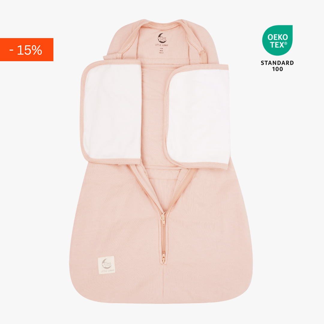 2-in-1 Bamboo Swaddle Sleeping Bag for Newborns & Infants