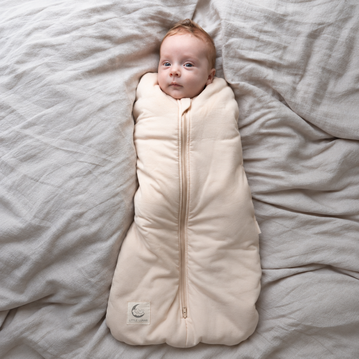 2-in-1 Bamboo Swaddle Sleeping Bag for Newborns & Infants
