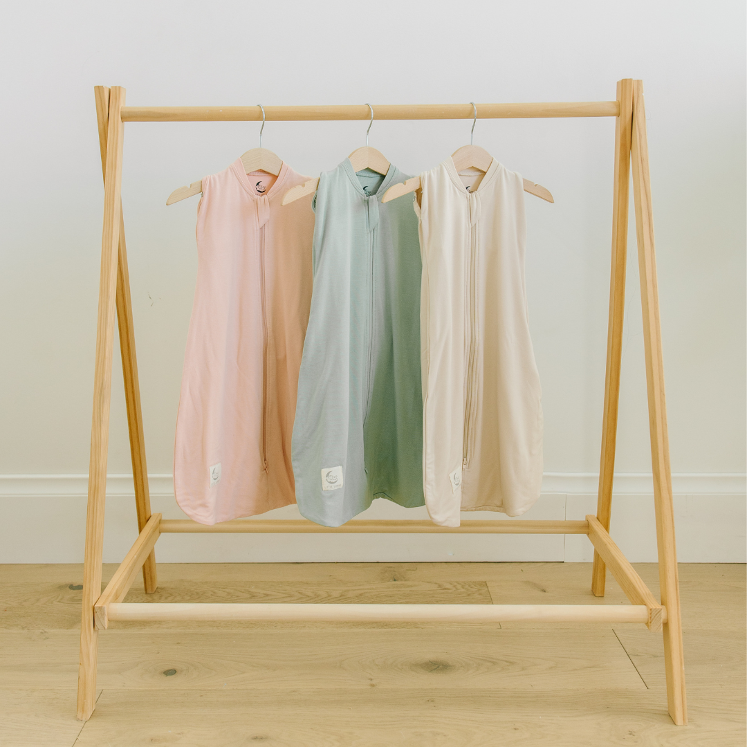 2-in-1 Bamboe Inbakerslaapzak voor Baby‘s (0-6 maanden)