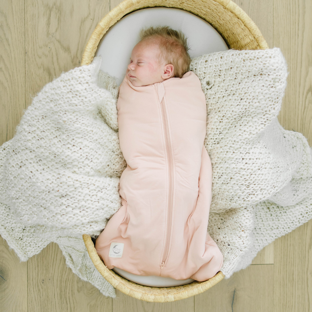 2-in-1 Bamboo Swaddle Sleeping Bag for Babies (0-6 Months)