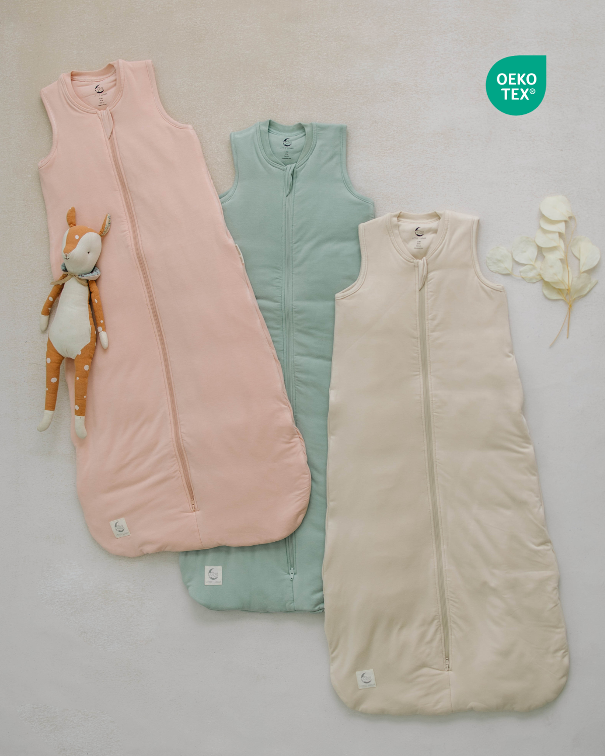 Bamboo Sleeping Bags for Babies & Toddlers (6-36 Months)