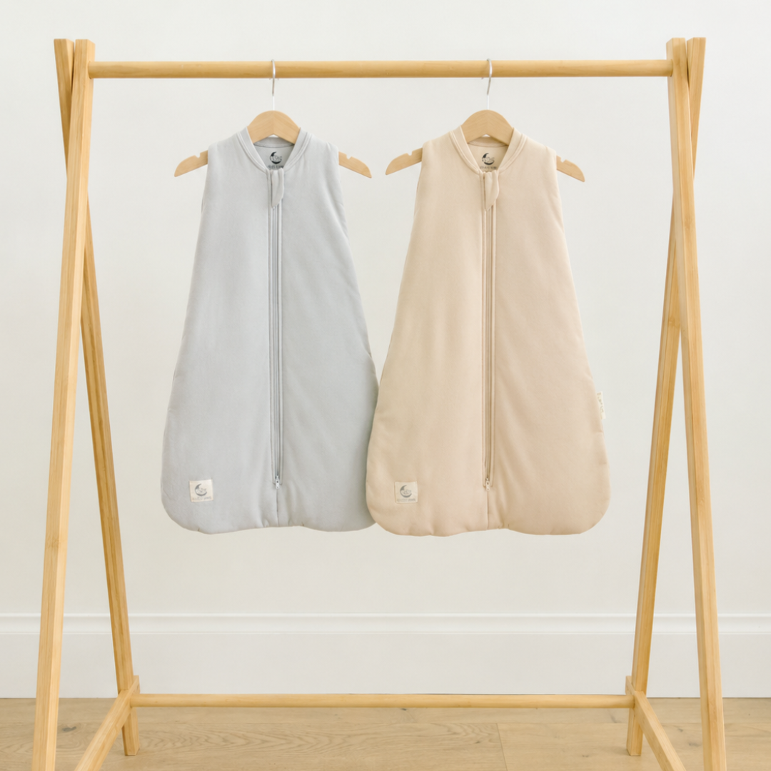 2-in-1 Bamboo Swaddle Sleeping Bag for Babies (0-6 Months)